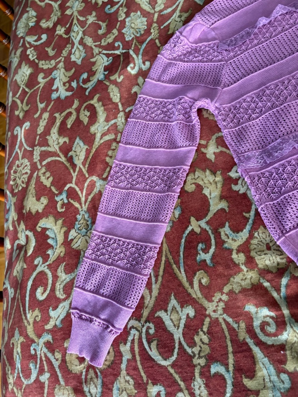 Heartloom Aubrey Pink Knit Cardigan 🩷 - Picture 10 of 12